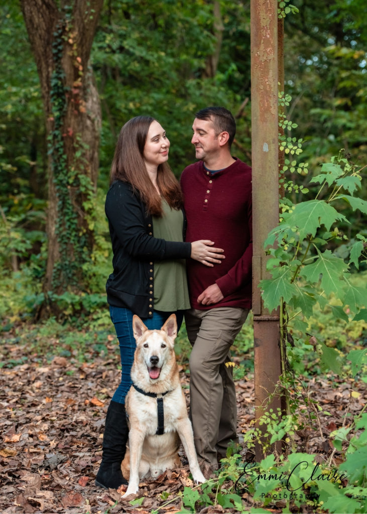 Portrait of Chelsey & Justin by EmmiClaire Photography