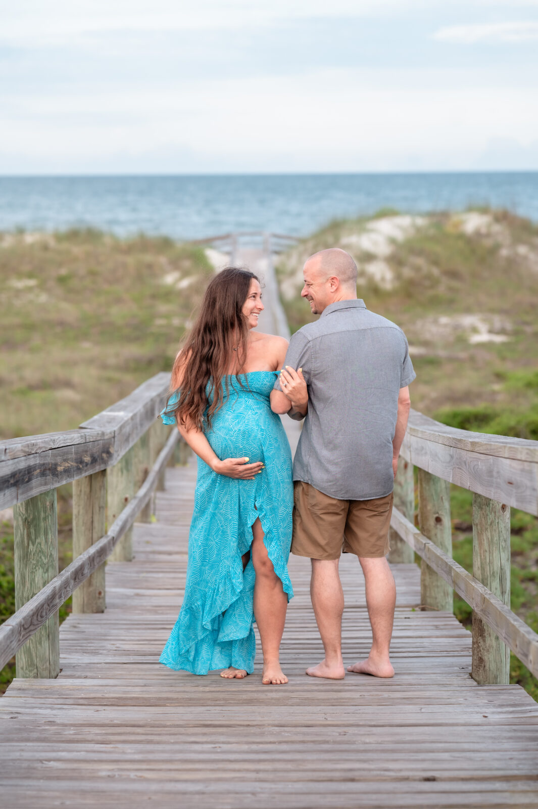 Maternity photoshoot at Hanna park