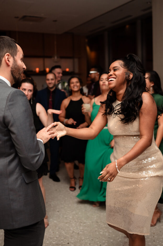 Reception for Josh and Savonia for their Washington DC wedding