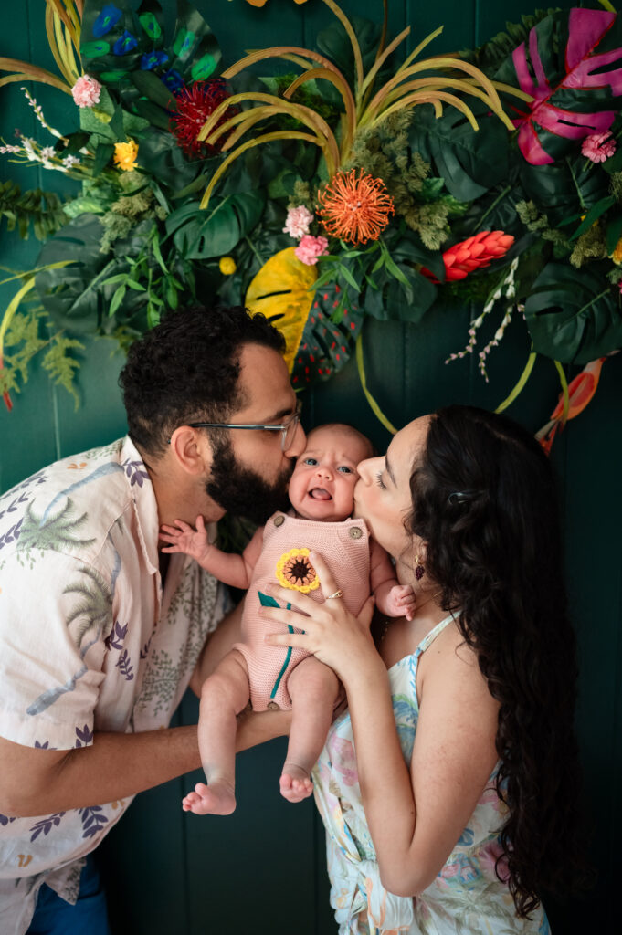 nursery details during in-home newborn session jacksonville