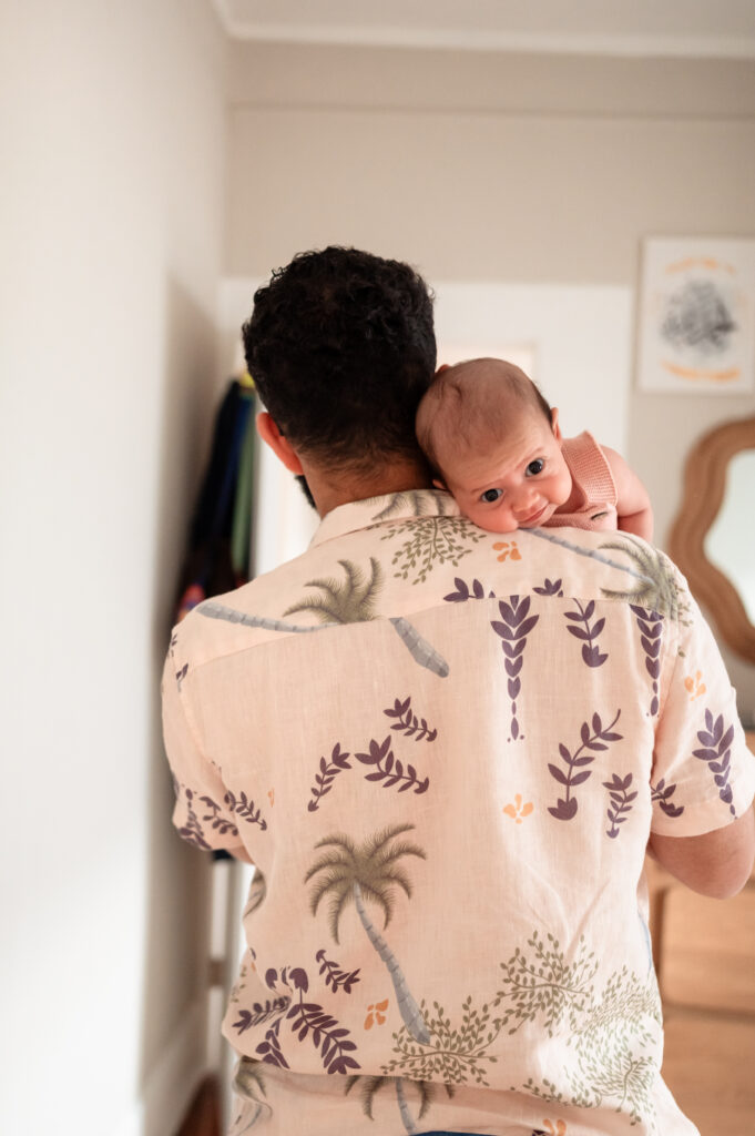 relaxed at home newborn photos jacksonville