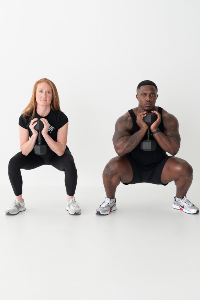 Jeff’s Gym trainer workout action shot at Jax Mini Sessions Studio