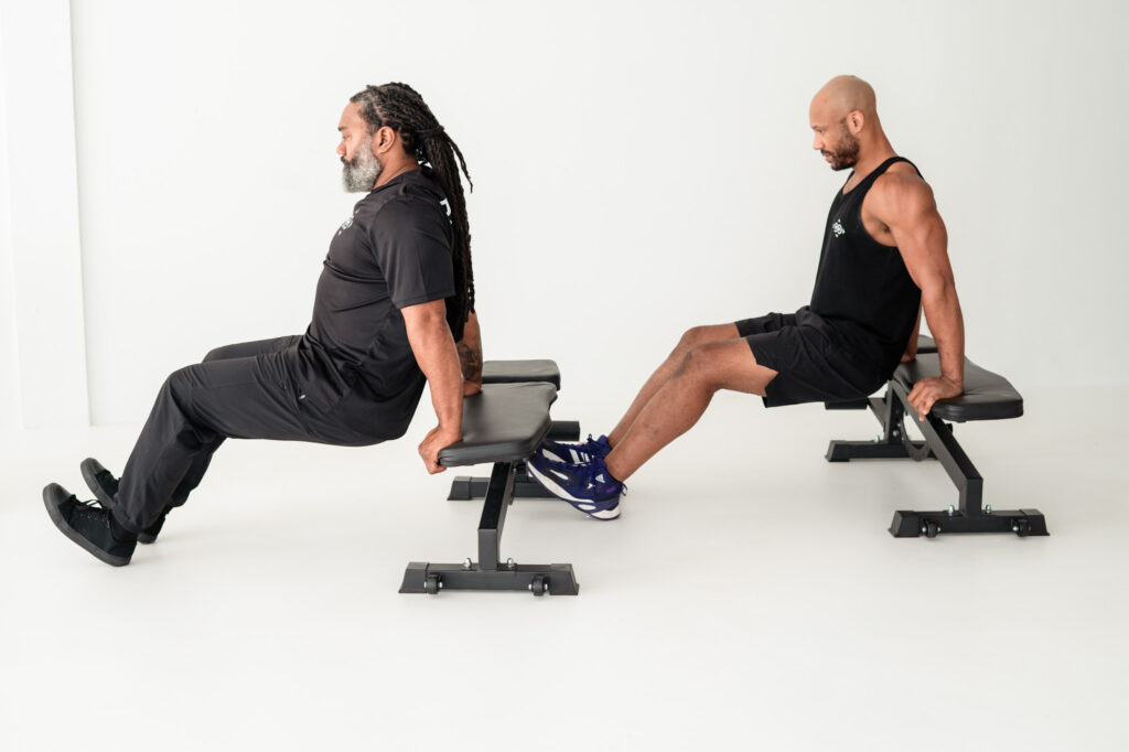 Jacksonville fitness trainer branding portrait with weights