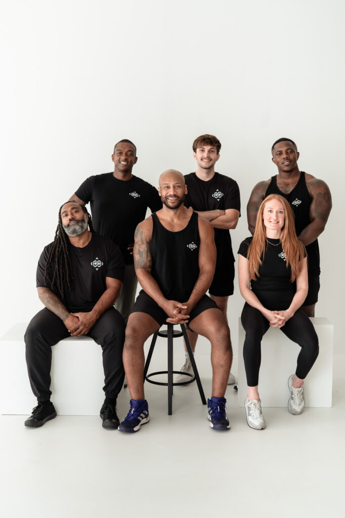 Jeff’s Gym trainers group branding photo Jacksonville Florida