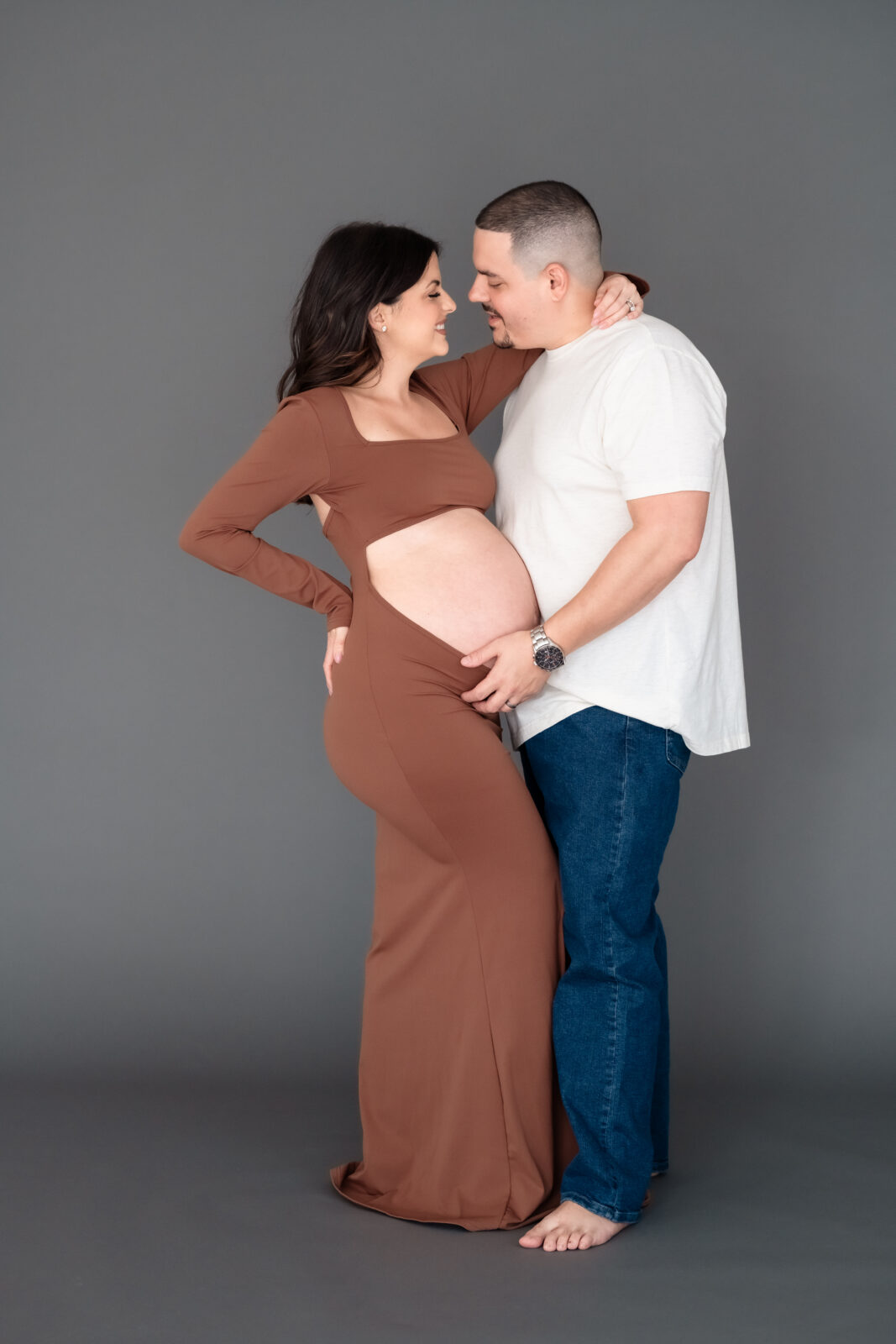 Studio Maternity Session | Elizabeth & Chris Jax Mini Sessions Studio